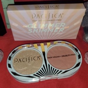 NIB Pacifica Glimmer Shimmer Highlighter & Blush Duo